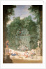 The Groves of Versailles: View of the Entrance to the Maze with Birds, Nymphs and Cherubs, 1688 by Jean the Younger Cotelle