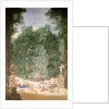 The Groves of Versailles: View of the Entrance to the Maze with Birds, Nymphs and Cherubs, 1688 by Jean the Younger Cotelle