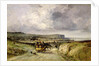 Arrival of a Stagecoach at Treport, 1878 by Jules Achille Noel