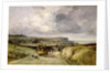 Arrival of a Stagecoach at Treport, 1878 by Jules Achille Noel