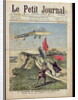 Louis Bleriot landing at Dover by French School