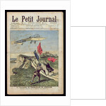 Louis Bleriot landing at Dover by French School