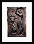 Queen Maya giving birth to the future Buddha by Nepalese School