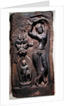 Queen Maya giving birth to the future Buddha by Nepalese School
