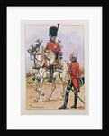 Bugler of the elite cavalry of the Imperial Guard, 1804-06 by P. Benigni