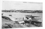 Asnieres, the ferry at Levallois-Perret, c.1900 by French Photographer