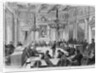 Members of the Commune in session at the Hotel de Ville, Salle des Maires, Paris, 1871 by Auguste Victor Deroy