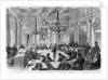 Members of the Commune in session at the Hotel de Ville, Salle des Maires, Paris, 1871 by Auguste Victor Deroy