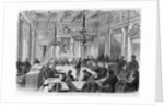 Members of the Commune in session at the Hotel de Ville, Salle des Maires, Paris, 1871 by Auguste Victor Deroy