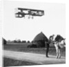 Flight by Henri Farman from Chalons to Reims by French Photographer