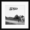 Flight by Henri Farman from Chalons to Reims by French Photographer