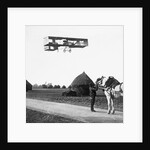 Flight by Henri Farman from Chalons to Reims by French Photographer