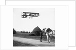 Flight by Henri Farman from Chalons to Reims by French Photographer