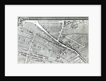Plan of Paris, known as the 'Plan de Turgot' by Louis (after) Bretez