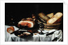 Still Life with Ham by Pieter Claesz