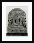 Seated Buddha in meditation by Indian School