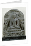 Seated Buddha in meditation by Indian School