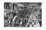 The French Electrical Machinery Gallery at the Universal Exhibition of 1900 by French School