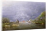 Banks of the Loire in Spring, Storm Effect, 1857 by Charles Leroux