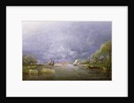 Banks of the Loire in Spring, Storm Effect, 1857 by Charles Leroux