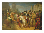 Napoleon Bonaparte Decorating the Grenadier Lazareff at Tilsit, 8th Jult 1807 by Jean Baptiste Debret