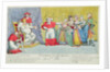 Presentation of the Mares to the Holy Father, caricature of the introduction of Adelaide and Victoire de France to the Pope, 17th April 1791 by French School