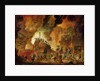 The Triumph of the Guillotine in Hell by Nicolas Antoine Taunay