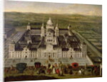 View of El Escorial by Spanish School