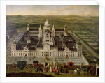 View of El Escorial by Spanish School