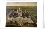 View of El Escorial by Spanish School