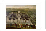 View of El Escorial by Spanish School