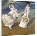 Strolling along the Seashore, 1909 by Joaquin Sorolla y Bastida