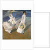 Strolling along the Seashore, 1909 by Joaquin Sorolla y Bastida