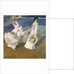 Strolling along the Seashore, 1909 by Joaquin Sorolla y Bastida