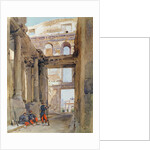 Soldiers in the Ruins of the Tuileries, 7th July 1871 by Isidore Pils