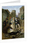 Exchanging Pleasantries before the Body of a Communard by French School