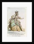 Mademoiselle Dumesnil in the role of Athalie in 'Athalie' by Jean Racine from 'Costumes et Annales des Grands Theatres de Paris' by French School
