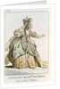 Mademoiselle Dumesnil in the role of Athalie in 'Athalie' by Jean Racine from 'Costumes et Annales des Grands Theatres de Paris' by French School