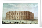 View of the Roman Amphitheatre by Alphonse de Seynes