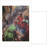 Olinda and Sophronia on the Pyre by Ferdinand Victor Eugene Delacroix