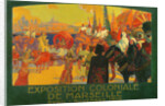 The National Colonial Exhibition, Marseille, April-November 1916, 1922 by David Dellepiane