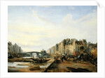 Pont Marie and the Quai Saint-Paul by Charles Louis Mozin