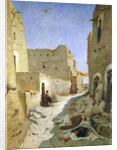 The Bab-El-Gharbi Road, Laghouat, 1859 by Eugene Fromentin