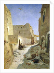 The Bab-El-Gharbi Road, Laghouat, 1859 by Eugene Fromentin
