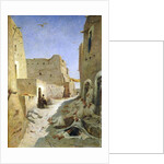 The Bab-El-Gharbi Road, Laghouat, 1859 by Eugene Fromentin