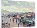 The Seine at Rouen by Jean Baptiste Armand Guillaumin