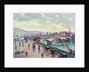 The Seine at Rouen by Jean Baptiste Armand Guillaumin