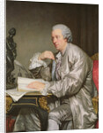 Portrait of Claude-Henri Watelet 1763-65 by Jean Baptiste Greuze