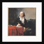 Portrait of Giuseppe Fravega 1795 by Anne Louis Girodet de Roucy-Trioson