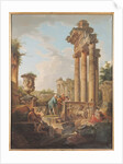 Ruins of a Temple by Giovanni Maria Griffoni